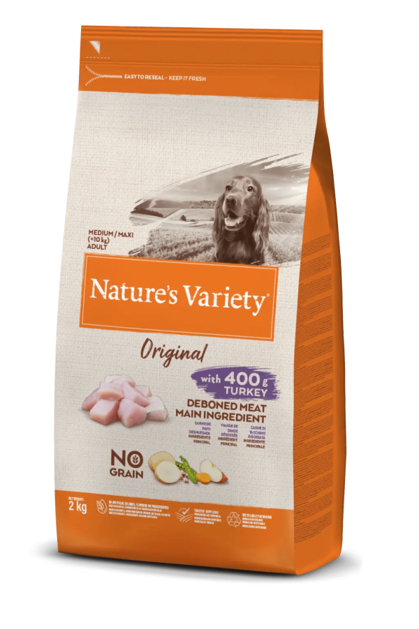 Nature's Variety Original No Grain Medium/Maxi Pavo