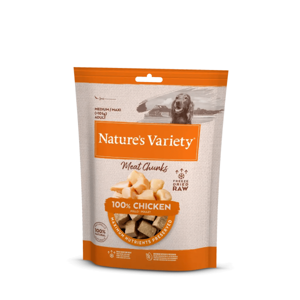 Nature's Variety Meat Chunks Pollo para Perro