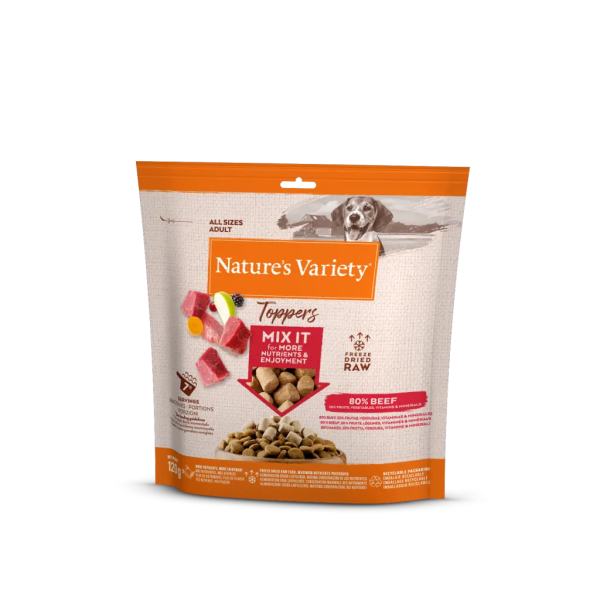 Nature's Variety Toppers Buey para Perro