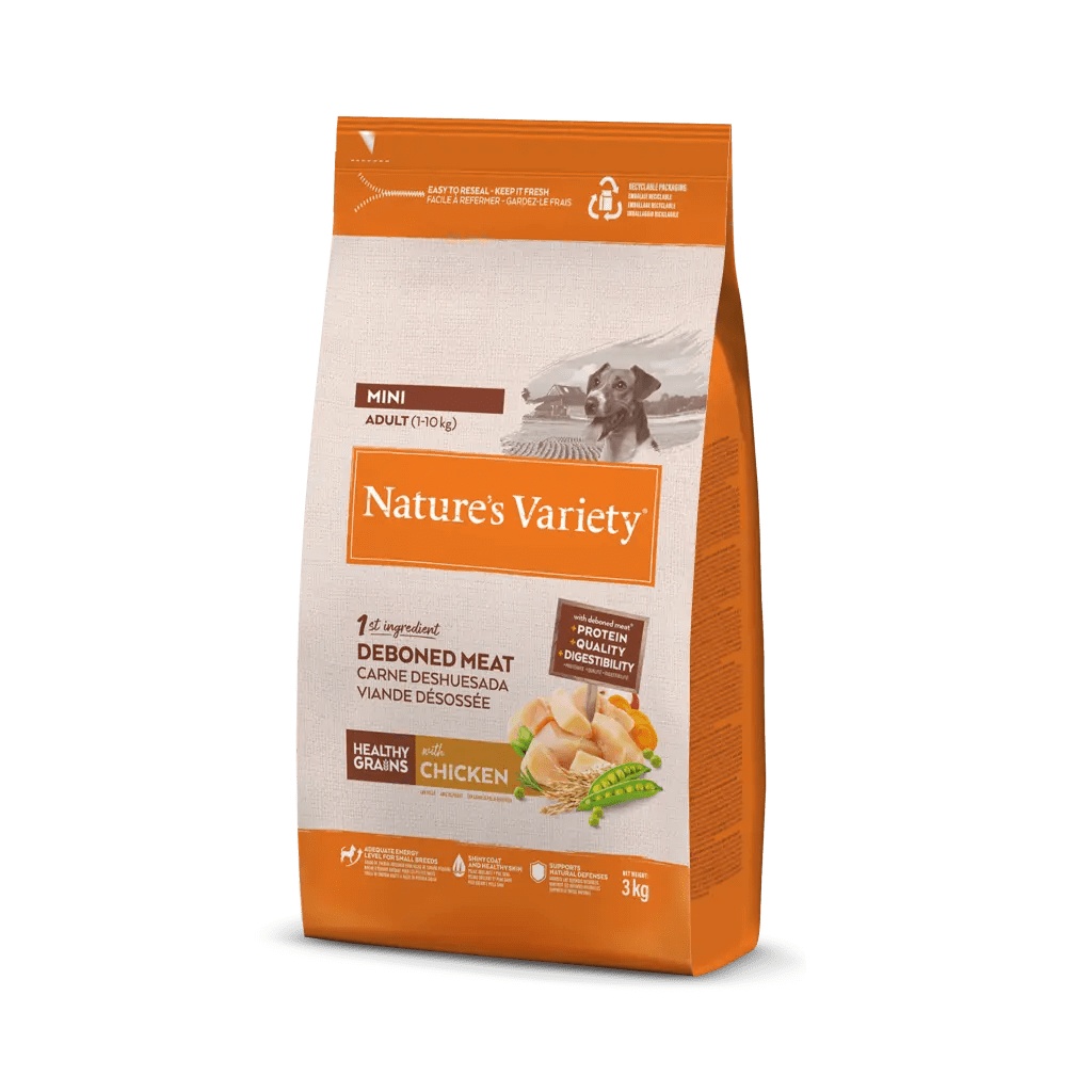 Nature's Variety Healthy Grain Adul Mini Pollo - Comida para Perros Adultos Mini - Imagen 6