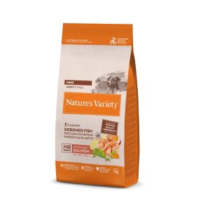 Nature's Variety No Grain Mini Salmón - Alimento para Perros Mini de Salmon
