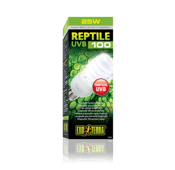 Exo Terra Reptile UVB 100 -Bombilla Bajo Consumo UVB - Imagen 6