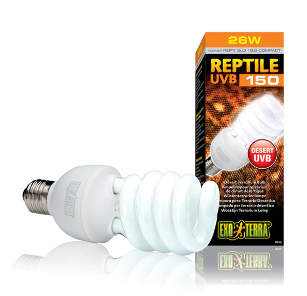Exo Terra Reptile UVB 150 -Bombilla Bajo Consumo UVB