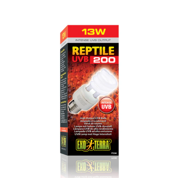 Exo Terra Reptile UVB 200 -Bombilla Bajo Consumo UVB - Imagen 6