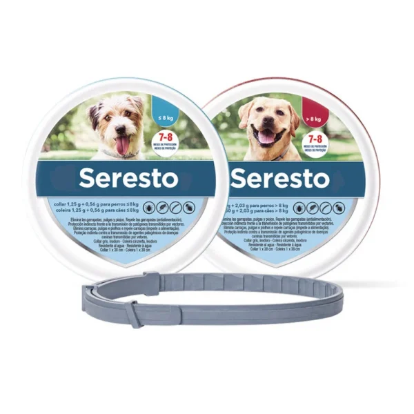 Collar Antiparasitario para Perros Seresto