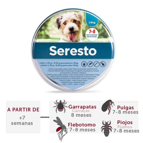 Collar Antiparasitario para Perros Seresto - Imagen 12
