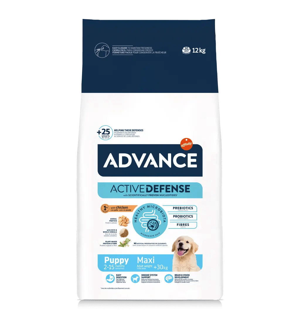 Advance Puppy Maxi - Comida para Perro Cachorro Grande (+30 Kg)