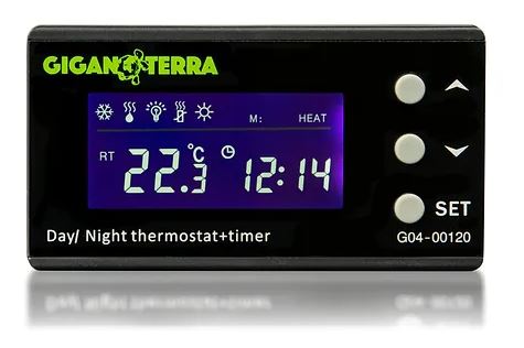 Gigan Terra Termostato Digital Dia/Noche con Temporizador - Imagen 4