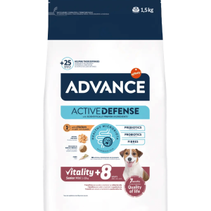Advance Vitality Senior Mini +8 para Perros