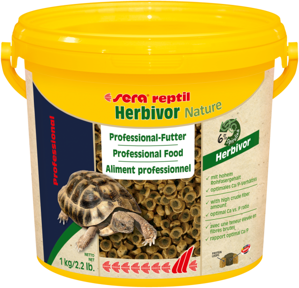 Sera Reptil Profesional Herbivor Nature - Alimento Biocomponente para Reptiles Herbívoros - Imagen 4