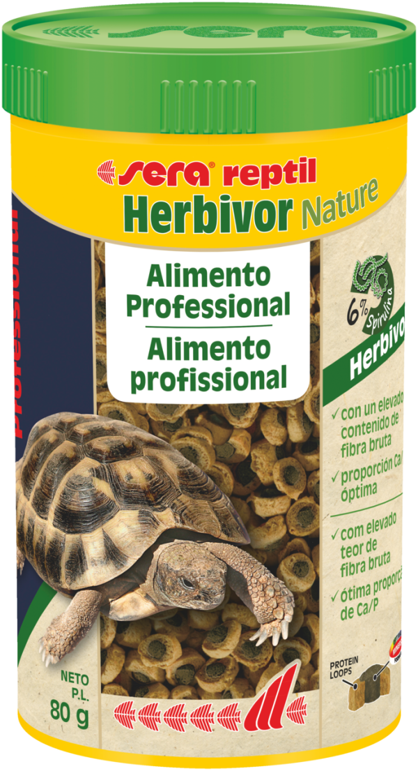 Sera Reptil Profesional Herbivor Nature - Alimento Biocomponente para Reptiles Herbívoros - Imagen 2