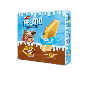 Dr. Zoo Helado Banana Split para Perros - 6 ud