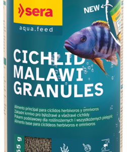Sera Cichlid Malawi Granules - Alimento Principal para Ciclidos Herbívoros