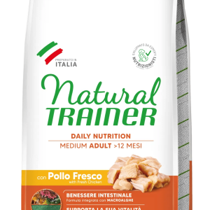 Natural Trainer Adult Medium Pollo - Alimento Seco de Pollo para Perro Mediano