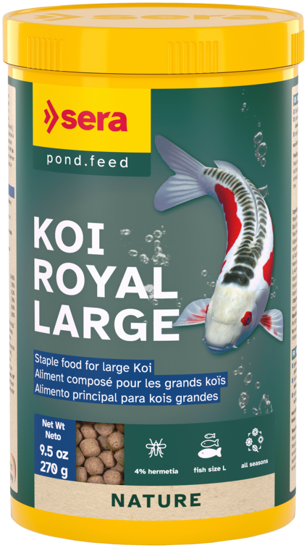 Sera Koi Royal Larga - Alimento Principal para Kois a partir de 25 cm - Imagen 2