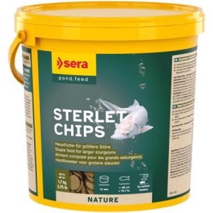 Sera Sterlet Chips - Alimento Principal para Esturiones Grandes