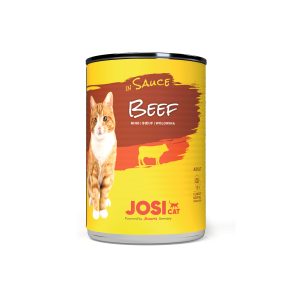 Josera Josicat Ternera en Salsa - Alimento Completo Humedo de Ternera para Gatos Adultos - 415 Gramos