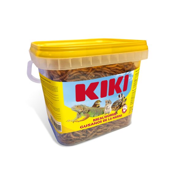 Kiki Mealworms - Gusanos de la Harina Deshidratados - Tenebrios Deshidratados