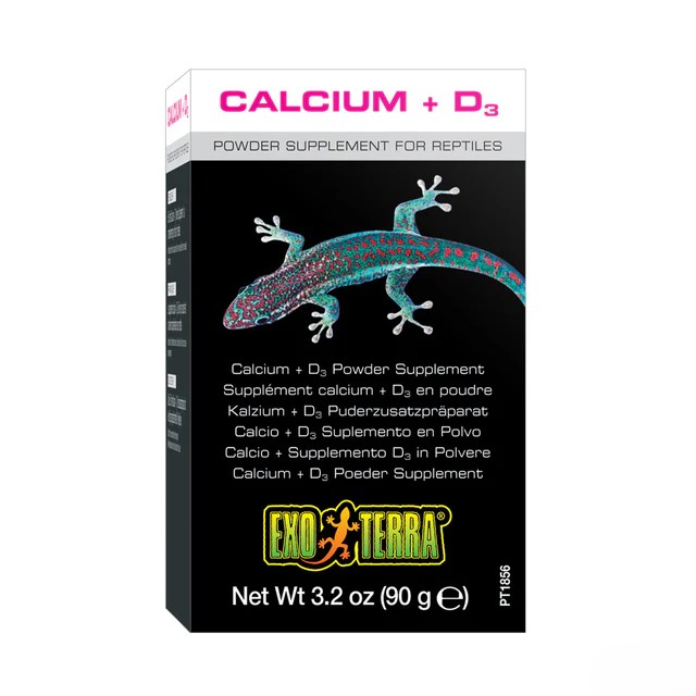 Exo Terra Calcio + Vitamina D3 en Polvo - 90 g