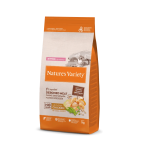 Nature's Variety No Grain Kitten Pollo - Comida para Gato Cachorro