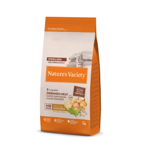 Nature's Variety No Grain Sterilized Adult Pollo - Comida para Gatos Adultos Esterilizados de Pollo