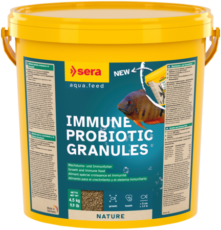 Sera Immune Probiotic Granules - Alimento para el Crecimiento Probiótico de Peces Ornamentales - Imagen 2