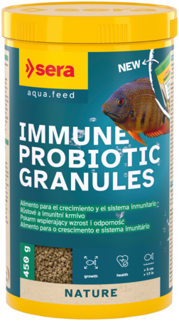 Sera Immune Probiotic Granules - Alimento para el Crecimiento Probiótico de Peces Ornamentales - Imagen 3