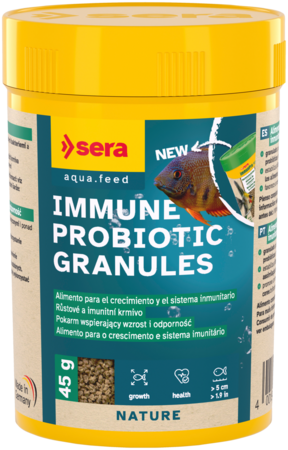 Sera Immune Probiotic Granules - Alimento para el Crecimiento Probiótico de Peces Ornamentales - Imagen 4