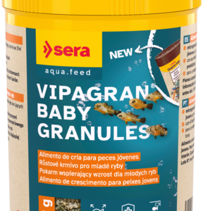 Sera Vipagran Baby Nature - Microgranulado Blando para Alevines