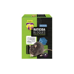 Flower Raticida en Bloques - Especial para Exterior - 200 gr