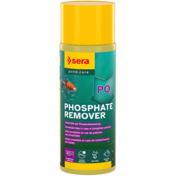 Sera Pond Phosphate Remover - Ayuda en Caso de Contaminación por Fosfato - 500 ml