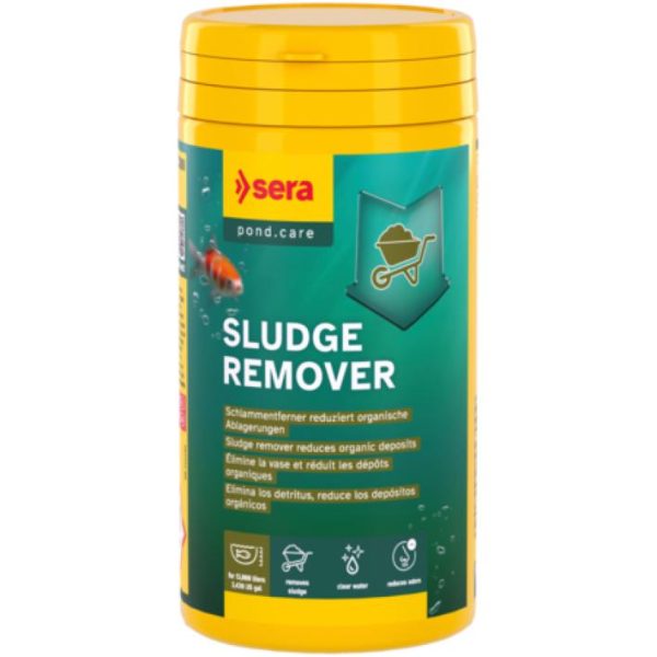 Sera Pond Sludge Remover - Elimina los Detritus y Reduce los Depósitos Orgánicos en Acuarios - 250 ml