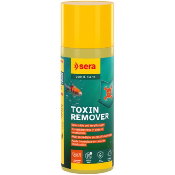 Sera Pond Toxin Remover - Ayuda Inmediata en Caso de Intoxicación en Acuarios - 250 ml