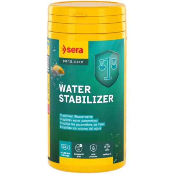 Sera Pond Water Stabilizer - Estabiliza los Valores del Agua en Estanque de Jardin - 250 ml (290 g)