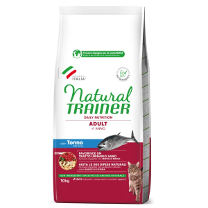 Natural Trainer Adult Atún - Alimento Seco de Atún para Gatos