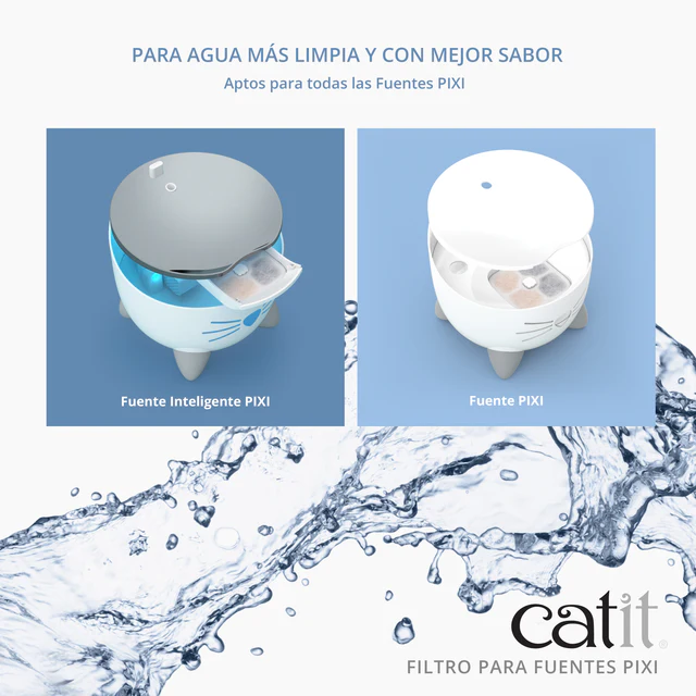 Catit Pixi Filtro para Fuentes para Gatos - Imagen 2