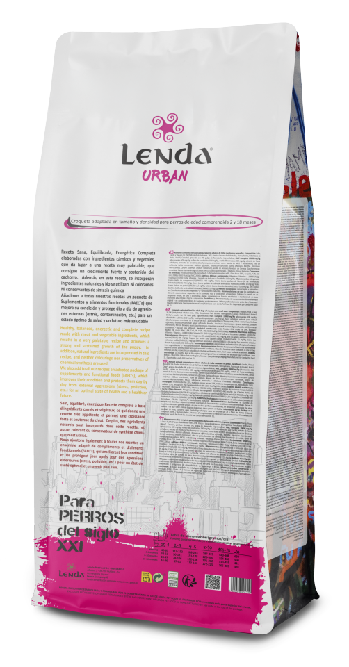Lenda Urban Puppy - Pienso para Perro Puppy - Imagen 2