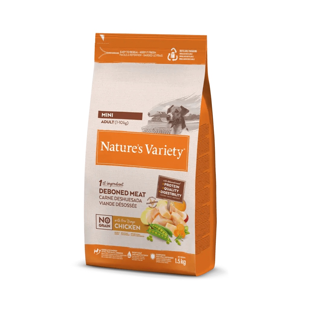 Nature's Variety No Grain Mini Pollo - Alimento para Perros Mini de Pollo - Imagen 3