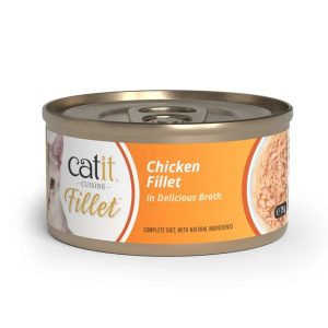 Catit Cuisine Fillet Pollo en Caldo para Gatos - 75 g