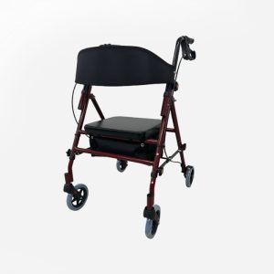 Sanitec Rollator Desmont - Andador con Frenos en Empuñadura