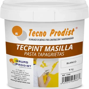 Tecno Prodist Tecpint Masilla Pared - Masilla de Relleno Pared (BLANCA)