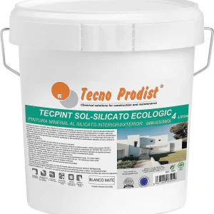 Tecno Prodist Tecpint Sol-Silicato Ecologic - Pintura al silicato mineral exterior e interior