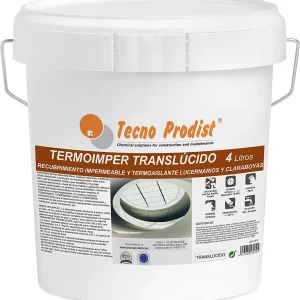 Tecno Prodist Termoimper Translúcido - Impermeabilizante traslúcido, aislante térmico