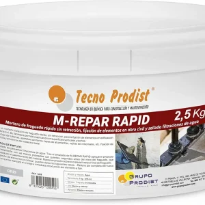 TECNO PRODIST M - Repar Rapid - Mortero Secado Rápido Sin Retracción