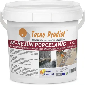 TECNO PRODIST M - Rejun Porcelanic - Mortero para Lechada Impermeable (Junta 4 a 20MM)