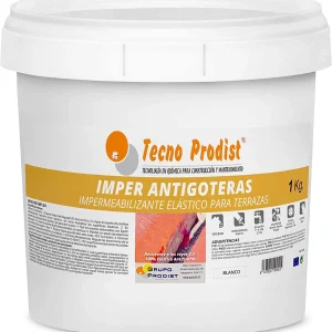 Tecno Prodist Imper Antigoteras - Impermeabilizante Elástico para Terrazas