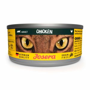 Josera Pollo Gato Húmedo - Alimento Completo Húmedo de Pollo para Gatos Sin Cereales - 85 g