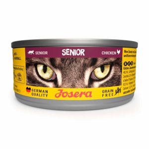 Josera Senior Gato Húmedo - Alimento Completo Húmedo para Gatos Sin Cereales - 85 g