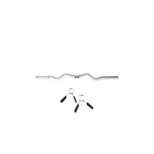 BARRA Z BÍCEPS CON FIJACIONES MUELLE