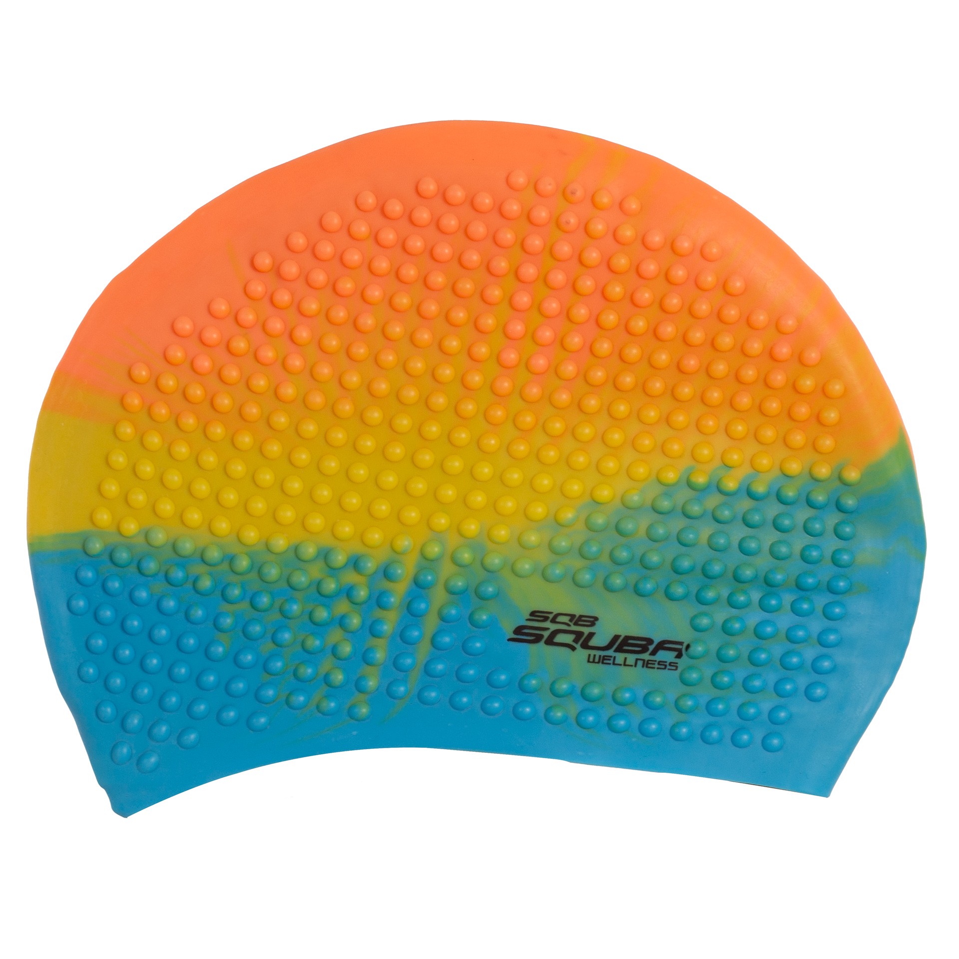 GORRO NATACIÓN SILICONA SQUBA BUBBLE MULTICOLOR - Imagen 4
